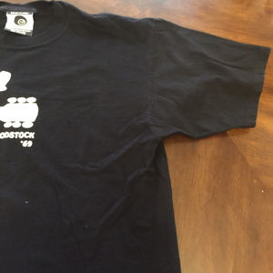 Eightball Records Shirts - Eightball Records Woodstock 69 Black XL T-Shirt Eightball Records Shirts - Eightball Records Woodstock 69 Black XL T-Shirt